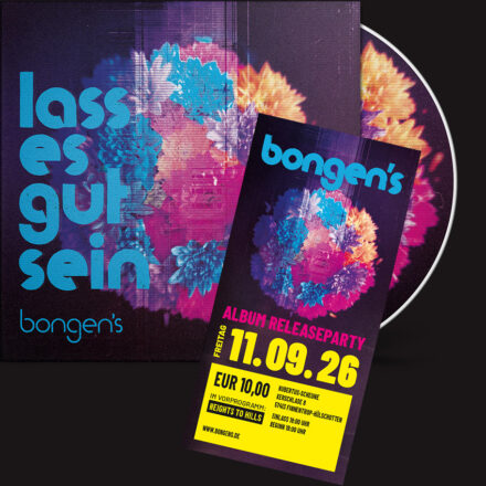Bundle: CD "Lass es gut sein" + Eintrittskarte Album-Releaseparty