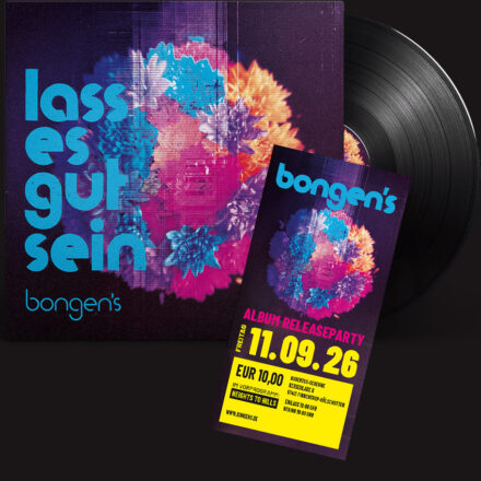 Bundle: LP "Lass es gut sein" + Eintrittskarte Album-Releaseparty